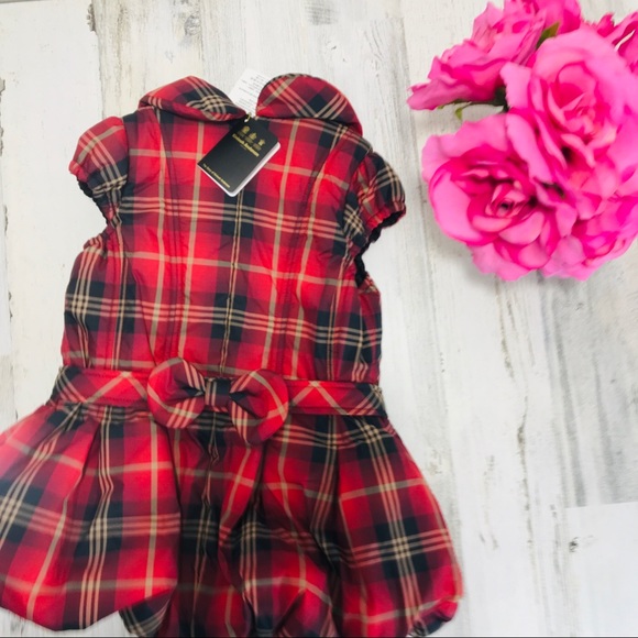 Kinloch Anderson Scotland Plaid Vest Coat Dress - Picture 4 of 8